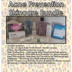 Acne Prevention Skincare Sample Bundle